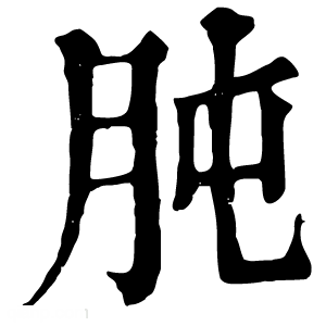 康熙字典 肫