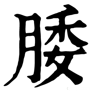 康熙字典 腇